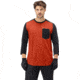 Norrona Skibotn Wool 3/4 T-Shirt - Mens, Rooibos Tea, Extra Large, 4202-20 5510 XL