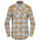 Norrona Svalbard Flannel Shirt - Womens, Blue Fog/Camelflage, Extra Small, 2401-23 6637 XS