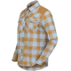 Norrona Svalbard Flannel Shirt - Womens, Blue Fog/Camelflage, Extra Small, 2401-23 6637 XS