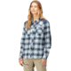 Norrona Svalbard Flannel Shirt - Womens, Blue Fog/Indigo Night, Large, 2401-23 6626 L