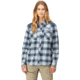Norrona Svalbard Flannel Shirt - Womens, Blue Fog/Indigo Night, Large, 2401-23 6626 L