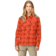 Norrona Svalbard Flannel Shirt - Womens, Orange Alert/Rooibos Tea, Large, 2401-23 5656 L