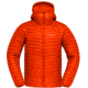 Norrona Trollveggen Superlight Down 850 Hooded Jacket - Mens, Arednalin Red, Large, 1619-22 5630 L