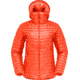 Norrona Trollveggen Superlight Down850 Hood Jacket - Womens, Orange Alert, Extra Small, 1621-22-5620-XS