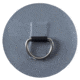 NRS 1in D-Ring Pennel Orca Patch, Neptune Gray, 4.5in 37311.01.107