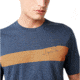 Oakley 249 Future Stripe Tee - Mens, Foggy Blue, Small, 457530-6FB-S