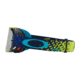 Oakley Airbrake MX Goggles, Starburst Yellow/Blue/Irid, OO7046-42