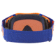 Oakley Airbrake MX Goggles w/Prizm MX Sapphire, Orange/Blue, OO7046-61