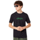 Oakley Allover Logo Tee - Men's, Blackout, Extra Small, 457939-02E-XS