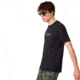 Oakley Allover Logo Tee - Men's, Blackout, Extra Small, 457939-02E-XS