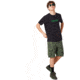 Oakley Allover Logo Tee - Men's, Blackout, Extra Small, 457939-02E-XS