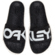 Oakley B1B Slide Sandals, Mens, Blackout, 8.5, FOF100095-02E-8.5