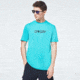 Oakley Camo B1B Logo Short Sleeve Tee - Mens, Wave Blue, 2XL, FOA400034-6W6-XXL