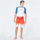 Oakley Color Block Shade Boardshort 21 - Mens, High Risk Red, 28, FOA400110-43A-28