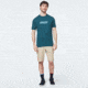 Oakley Cut B1B Logo Short Sleeve Tee - Mens, Pine Forest, Extra Small, FOA400037-73N-XS