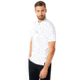 Oakley Engineered Short Sleeve Polo Bomber Collar - Mens, White, Medium, 434221-100-M