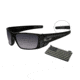 Oakley Fuel Cell Sunglasses 909682-60 - Si Matte Black steel Flags Frame, Black Iridium Lenses