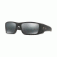 Oakley Fuel Cell Sunglasses 9096B2-60 - Cerakote Graphite Black Frame, Black Iridium Lenses