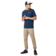 Oakley Iridium Tee - Mens, Foggy Blue, Extra Large, 457555-6FB-XL