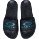 Oakley Logo Ellipse Slide - Mens, Blackout, 7.5, 15205-02E-7.5