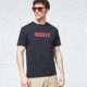 Oakley Logo Stars Short Sleeve Tee - Mens, Blackout, Small, FOA400068-02E-S