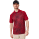 Oakley Mirror Graphic Polo - Mens, Raspberry, Extra Large, 434430-45A-XL