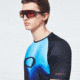 Oakley MTB Short Sleeve Tech Tee - Mens, Multicolor Gradient, Medium, FOA400848-97C-M