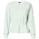 Oakley Luxe Crewneck Fleece - Womens, Aqua Foam, Medium, 561326-7B4-M