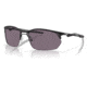 Oakley OO4145 Wire Tap 2.0 Sunglasses - Mens, Satin Black Frame, Prizm Grey Lens, 60, OO4145-414501-60