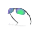 Oakley OO4145 Wire Tap 2.0 Sunglasses - Mens, Satin Light Steel Frame, Prizm Jade Lens, 60, OO4145-414503-60