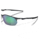 Oakley OO4145 Wire Tap 2.0 Sunglasses - Mens, Satin Light Steel Frame, Prizm Jade Lens, 60, OO4145-414503-60