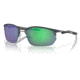 Oakley OO4145 Wire Tap 2.0 Sunglasses - Mens, Satin Light Steel Frame, Prizm Jade Lens, 60, OO4145-414503-60