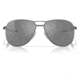 Oakley OO4147 Contrail Sunglasses - Mens, Matte Gunmetal Frame, Prizm Black Lens, 57, OO4147-414702-57