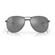 Oakley OO4147 Contrail Sunglasses - Mens, Satin Black Frame, Prizm Black Lens, 57, OO4147-414707-57