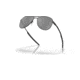 Oakley OO4147 Contrail Sunglasses - Mens, Satin Black Frame, Prizm Black Lens, 57, OO4147-414707-57