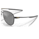 Oakley OO4147 Contrail Sunglasses - Men's, Satin Black Frame, Prizm Black Lens, 57, OO4147-414707-57