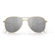 Oakley OO4147 Contrail Sunglasses - Men's, Satin Gold Frame, Prizm Black Lens, 57, OO4147-414713-57