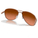 Oakley OO4147 Contrail Sunglasses - Men's, Satin Rose Gold Frame, Prizm Brown Gradient Lens, 57, OO4147-414705-57