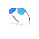 Oakley OO6050 Contrail TI Sunglasses - Mens, Satin Light Steel Frame, Prizm Sapphire Polarized Lens, 57, OO6050-605004-57