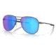 Oakley OO6050 Contrail TI Sunglasses - Mens, Satin Light Steel Frame, Prizm Sapphire Polarized Lens, 57, OO6050-605004-57