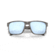 Oakley OO9102 Holbrook Sunglasses, Wood Grain Frame, Prizm Deep H2o Polarized Lenses, OO9102-9102J9-55