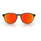 Oakley OO9126 Reedmace Sunglasses - Mens, Matte Grey Smoke Frame, Prizm Ruby Polarized Lens, 54, OO9126-912604-54