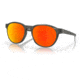 Oakley OO9126 Reedmace Sunglasses - Mens, Matte Grey Smoke Frame, Prizm Ruby Polarized Lens, 54, OO9126-912604-54