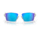 Oakley OO9129 Cables Sunglasses - Mens, Polished Clear Frame, Prizm Sapphire Polarized Lens, 63, OO9129-912905-63