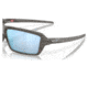 Oakley OO9129 Cables Sunglasses - Mens, Woodgrain Frame, Prizm Deep Water Polarized Lens, 63, OO9129-912906-63