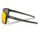 Oakley OO9147 Castel Sunglasses - Mens, Matte Grey Smoke Frame, Prizm Ruby Lens, 63, OO9147-914705-63