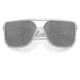 Oakley OO9147 Castel Sunglasses - Mens, X Silver Frame, Prizm Black Lens, 63, OO9147-914707-63