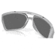 Oakley OO9147 Castel Sunglasses - Mens, X Silver Frame, Prizm Black Lens, 63, OO9147-914707-63