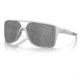Oakley OO9147 Castel Sunglasses - Mens, X Silver Frame, Prizm Black Lens, 63, OO9147-914707-63