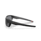 Oakley OO9367 Drop Point Sunglasses, Matte Black Frame, Grey Lenses, 936701-60